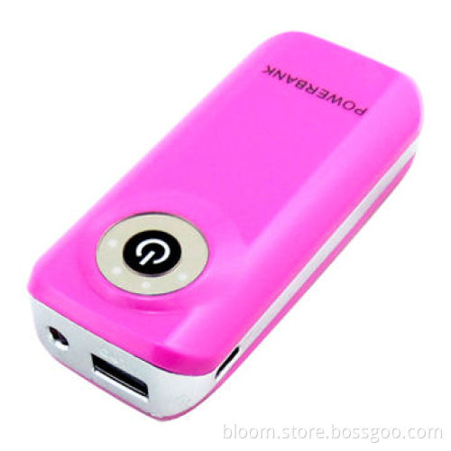 5,600mAh Power Bank with 1A Output for iPhone6/5/4/iPad/Nokia/Other Mobiles